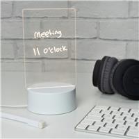 Menkind Light Up Memo Board with Dry Erase Marker