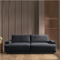 Habitat Julien Fabric 4 Seater Sofa Bed - Charcoal