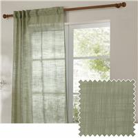 Yard Cirrus Tab Top Sheer Voile Curtains - Green - 290x250cm