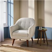 Habitat Jen Fabric Armchair - Natural