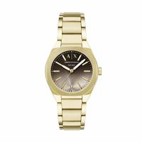 Armani Exchange Ladies AX6031 Gold Tone Bracelet Watch