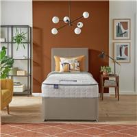 Silentnight Middleton Comfort Pocket Single Divan Bed - Sandstone