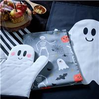 Argos Home Kitchen Tea Towels and Oven Glove Set - Pack of 3