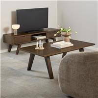 Furniture To Go A-Line Rectangular Coffee Table - Walnut