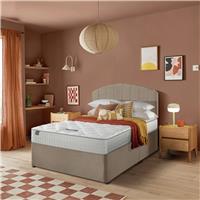 Silentnight Middleton Memory Pocket Double Divan Bed - Sandstone