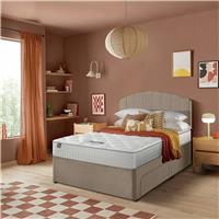 Silentnight Middleton Memory Pocket Kingsize 2 Drawer Divan Bed - Sandstone