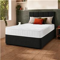 Silentnight Marlow 1000 Mirapocket Double Divan Bed - Charcoal