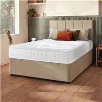 Silentnight Marlow 1000 Mirapocket Superking Divan Bed - Sandstone