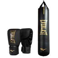 Everlast Elite 5ft Punch Bag & Mitts Set