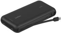 Belkin 30W 20000mAh Power Bank with USB-C Cable - Black
