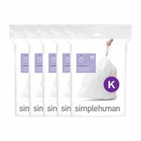 Simplehuman 45L Code K Bin Liners - Pack Of 100