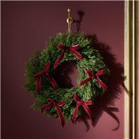 Argos Home Foliage and Small Bows Christmas Wreath