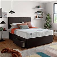 Silentnight Hatfield Memory Kingsize 2 Drawer Divan Bed - Charcoal