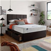 Silentnight Hatfield Memory Kingsize 4 Drawer Divan Bed - Charcoal