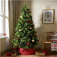 Argos Home 6ft Two Tone Hardneedle Pre-lit Christmas Tree