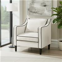 Argos Home Cortina Fabric Armchair - White