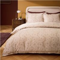 Habitat Cotton 200 TC Luxe Mark Making Natural Bedding Set - King size