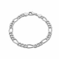 Revere Sterling Silver Figaro Bracelet