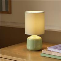 Home Essentials Ceramic Table Lamp - Sage