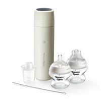 Tommee Tippee PrepGo Portable Formula Feed Maker & Newborn Bottles Set