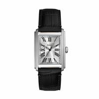 Fossil Carraway Black Croco Leather Strap Watch