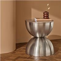 Habitat Zelda Side Table - Silver