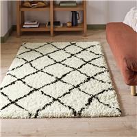 Argos Home Black Diamond Tufted Rug - 120x170cm