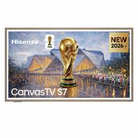 Hisense 65 Inch 65S7STUK Smart 4K UHD HDR QLED Canvas TV