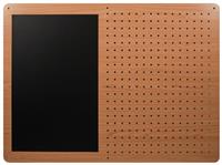 Cathedral Peg Board With Magnetic Chalk Board - 55 x 75cm