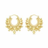 Revere 9ct Yellow Gold Creole Earrings
