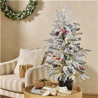 Argos Home 3ft Cones and Berries Pre Lit Christmas Tree