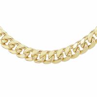 Revere 9ct Yellow Gold Cuban Link 20 Inch Chain
