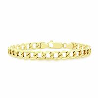 Revere 9ct Yellow Gold Curb Bracelet