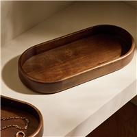 Habitat Dark Mango Wood Tray