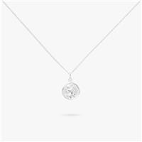 Revere Sterling Silver St Christopher Pendant Necklace