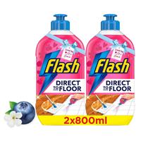 Flash Cherry Blossom 800ml Twin Pack Direct to Floor Cleaner