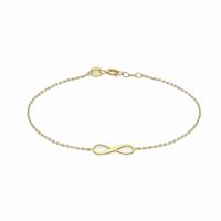 Revere 9ct Yellow Gold Infinity Bracelet