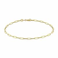 Revere 9ct Yellow Gold Paper Chain Bracelet