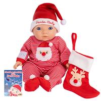 Tiny Treasures My First Christmas Eve Santa Baby Set