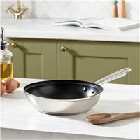 Argos Home 24cm Stainless Steel Frying Pan