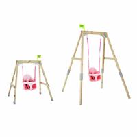 TP Forest Acorn Growable Kids Wooden Swing - Pink