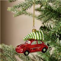 Argos Home Country Tree On Car Hanging Christmas Ornament