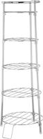 Argos Home 5 Tier Circular Chrome Pan Stand