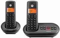 Motorola E212 Cordless Telephone with Answer Machine - Twin