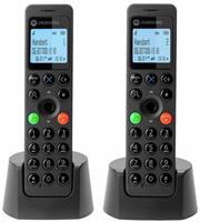 Motorola DOT212 Cordless Telephone with Answer Machine - Twin