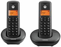 Motorola E202 Cordless Telephone - Twin