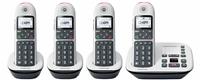 Motorola CD5014 Cordless Telephone with Answer Machine - Quad