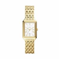 Fossil Raquel Gold Coloured Stainless Steel Bracelet Watch