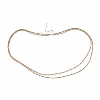 Freedom Gold Tone Multi Chain Belly Chain