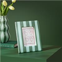 "Habitat Stripe Green Picture Frame - 5x7"""